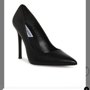 COPY - STEVE MADDEN - Black leather pumps